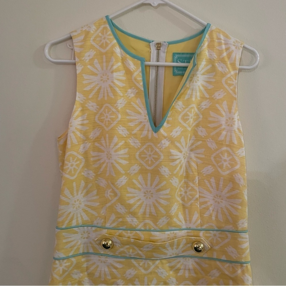 Sail to Sable Belted at the Breakers Dress Size 4‎ - Picture 4 of 6